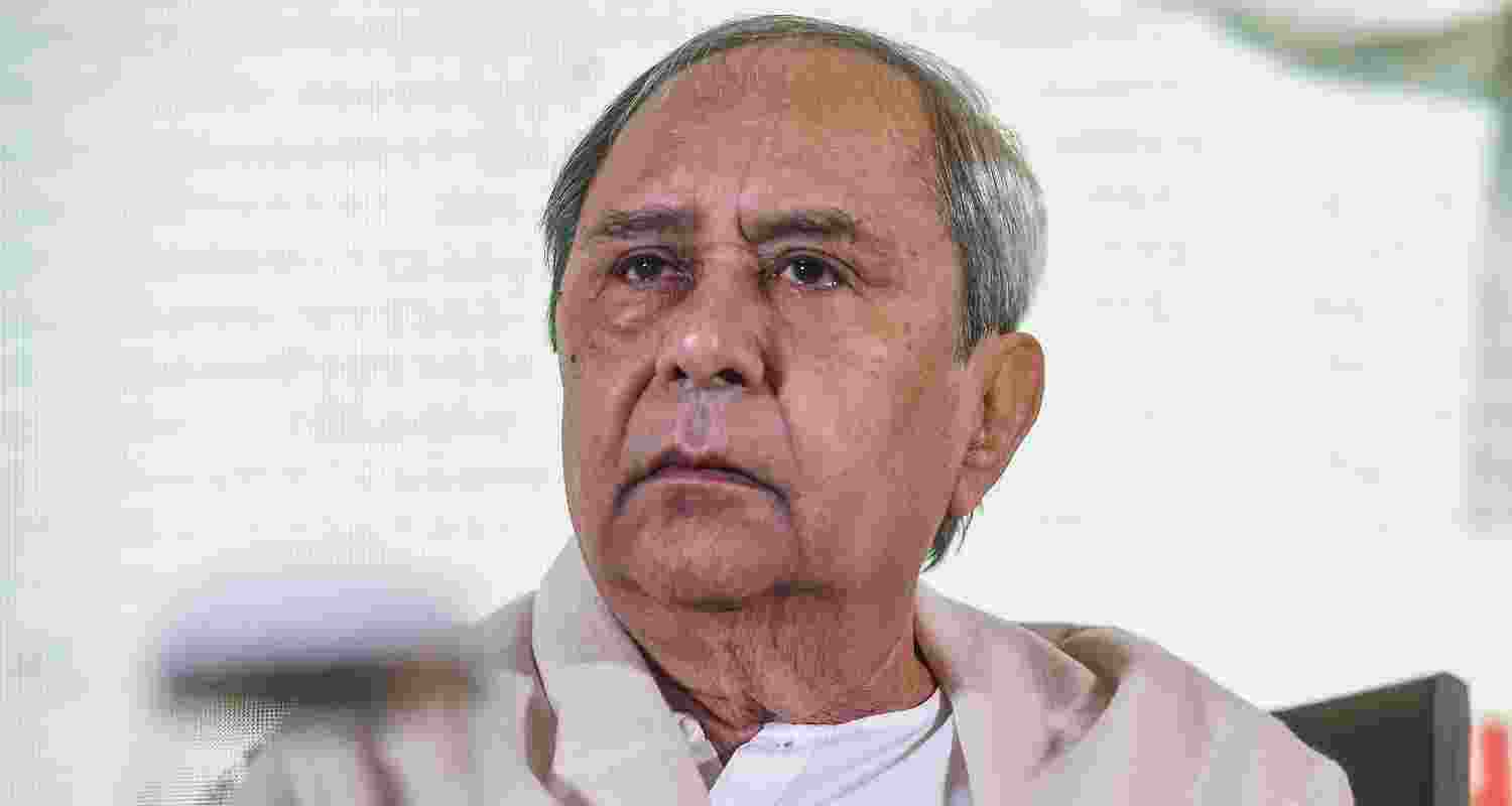 Odisha's Leader of Opposition Naveen Patnaik - file image.