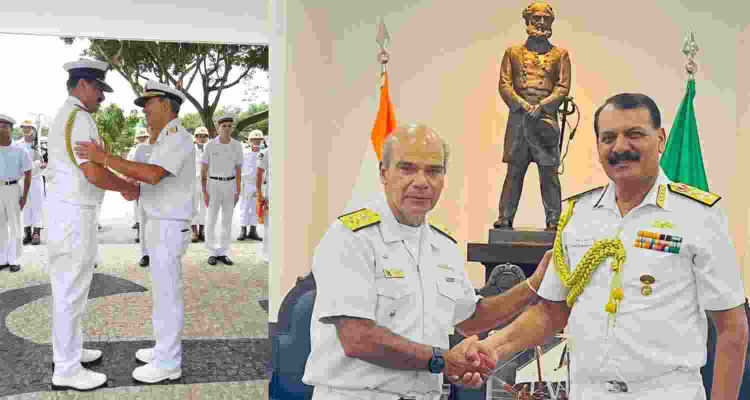 Navy Chief Tripathi in Brazil to bolster maritime ties