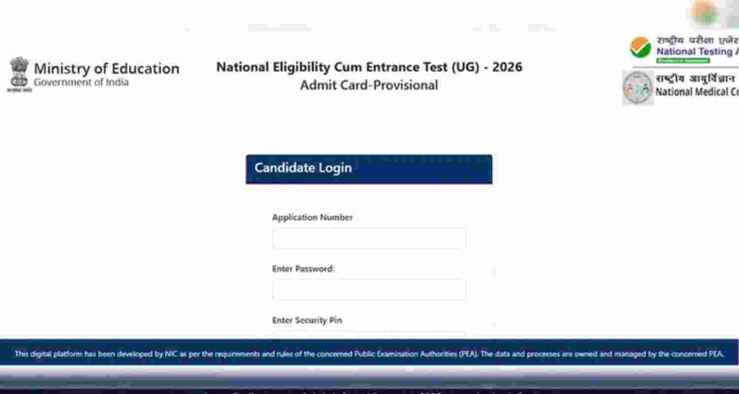 Admit card download glitch troubles NEET re-test aspirants
