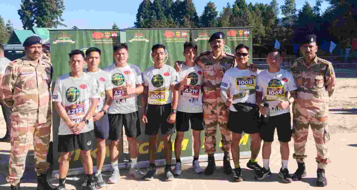 Army's ‘Ziro Honour Run’ pays tribute to 1962 war heroes. Army's ‘Ziro Honour Run’ pays tribute to 1962 war heroes.