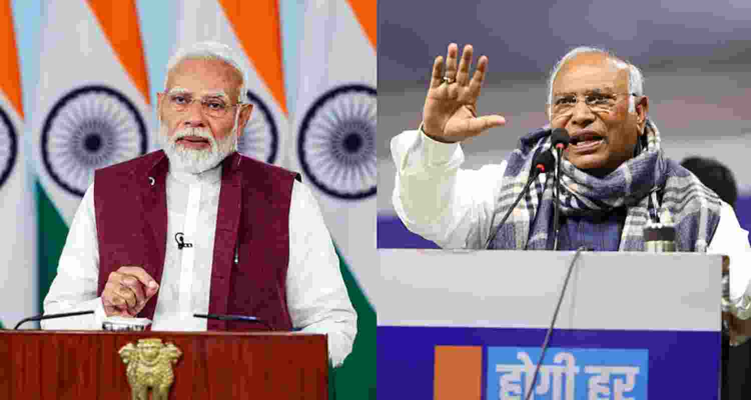 You have failed to uphold 'Rajdharma' on Manipur: Kharge to PM