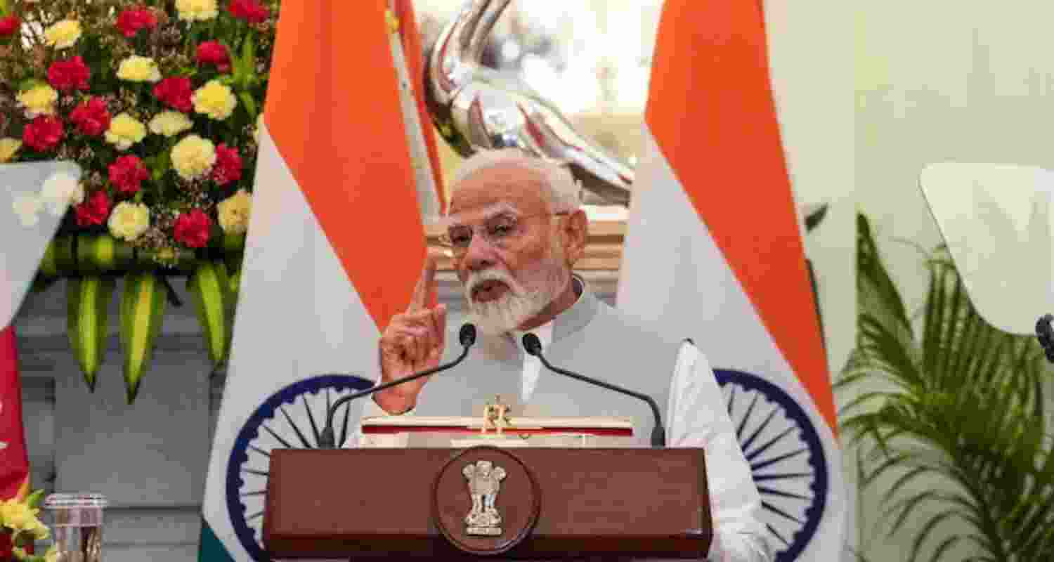 PM reiterates 'decisive' action against terrorists, backers