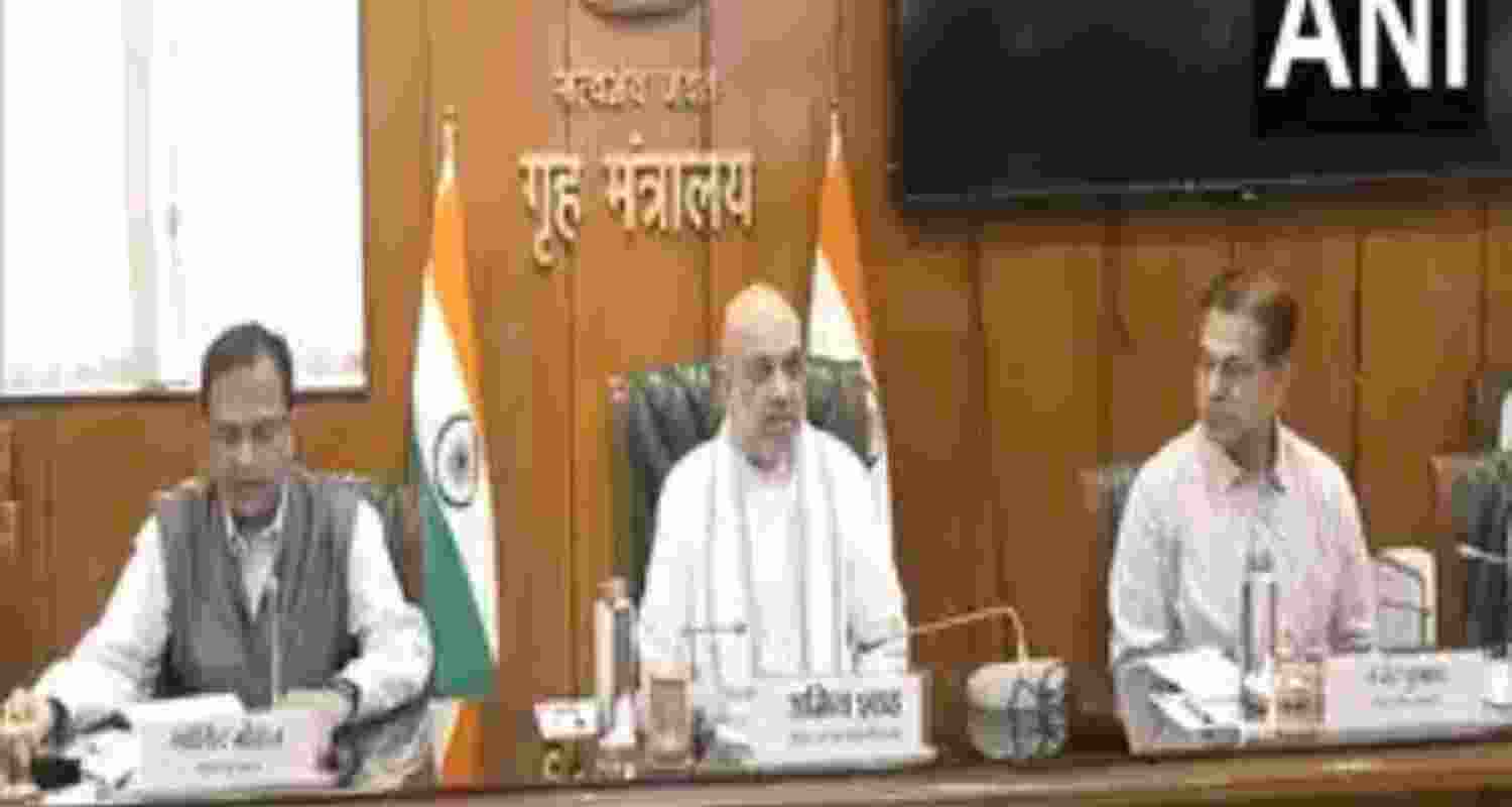 Maintain strict vigil on anti national propaganda: Shah asks CMs