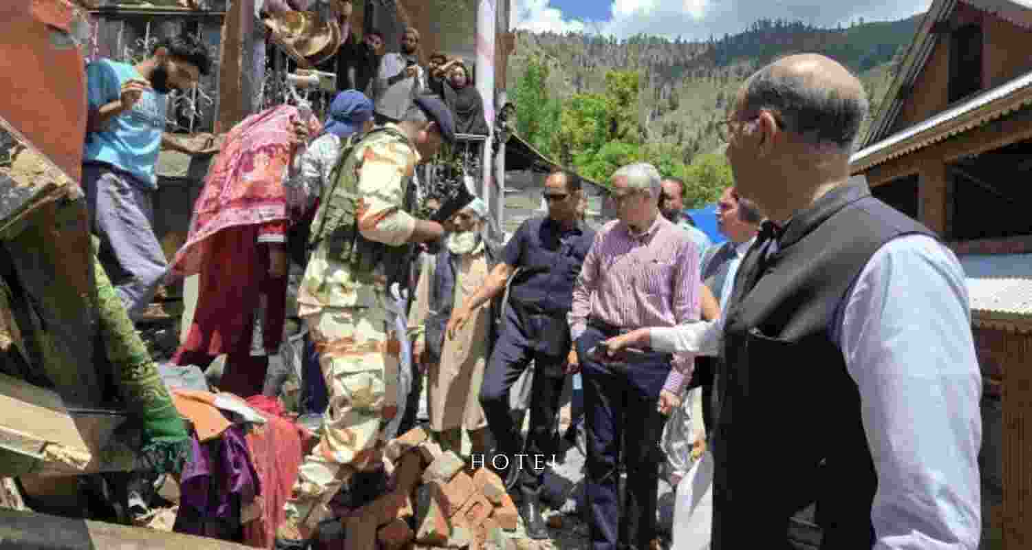 J&K CM lauds resilience of border residents, assures compensation