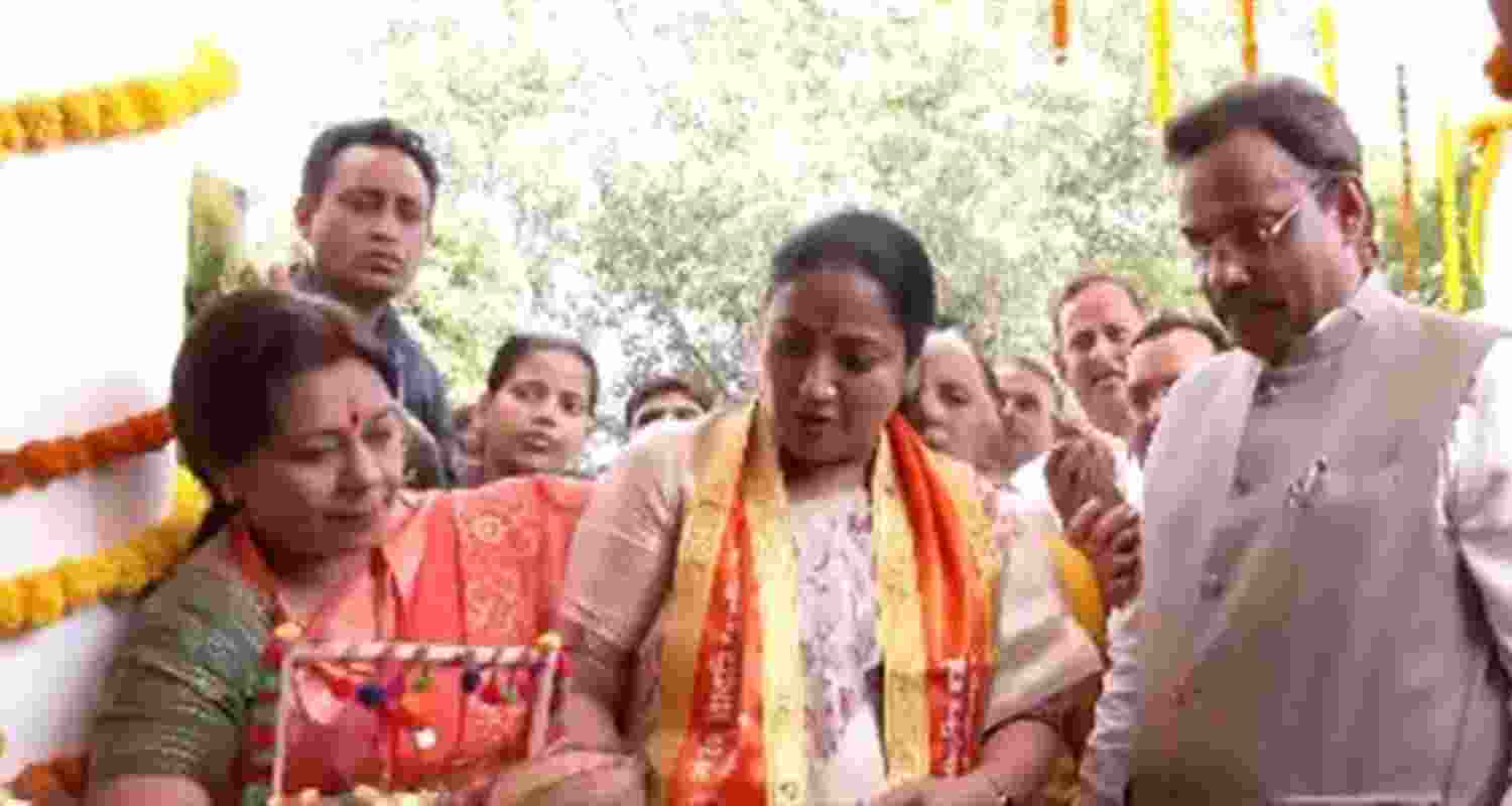 Delhi CM inaugurates 'Jan Seva Sadan' at her official residence