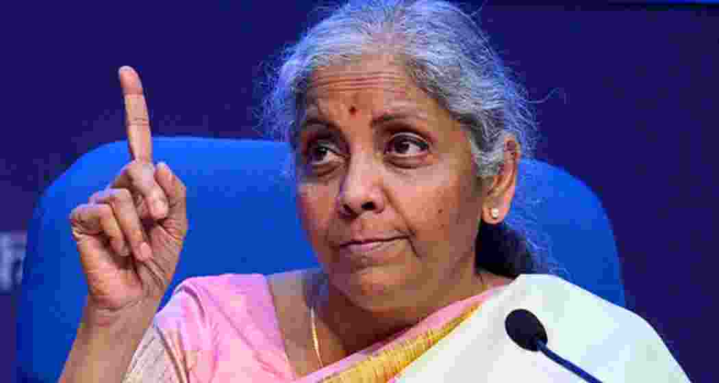 File photo of Finance Minister Nirmala Sitharaman.