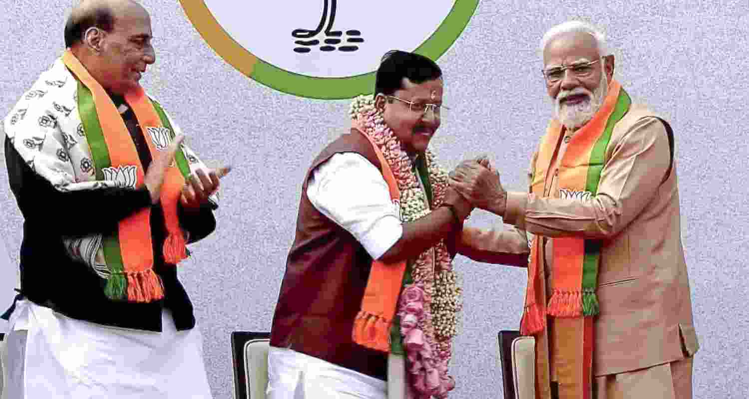 Nitin Nabin takes charge as 12th BJP chief Nitin Nabin takes charge as 12th BJP chief