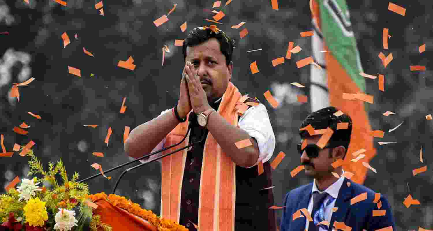 BJP national president Nitin Nabin. 