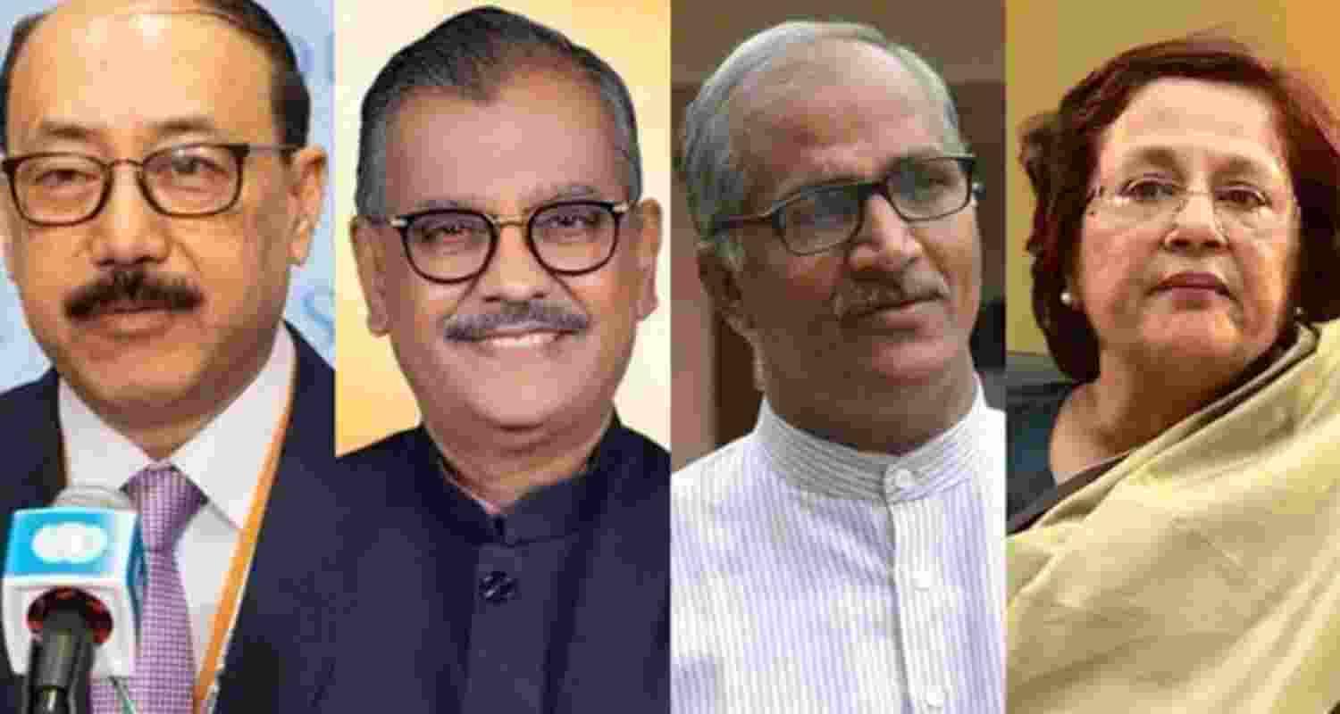 President Droupadi Murmu nominates Shringla, Nikam, Sadanandan, Meenakshi Jain to Rajya Sabha, on Sunday in New Delhi.