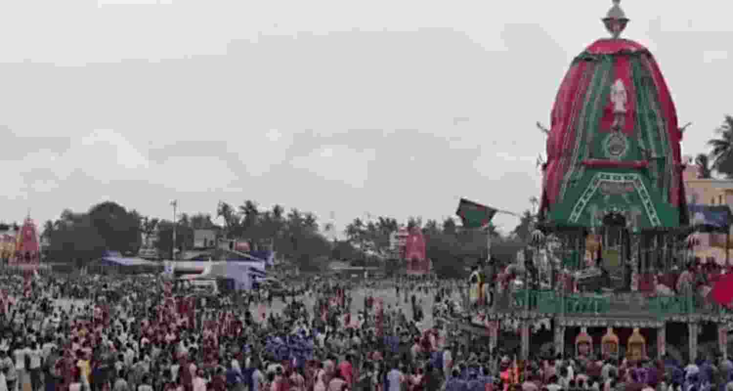 Security tightened in Puri as crowds swell for Bahuda Yatra