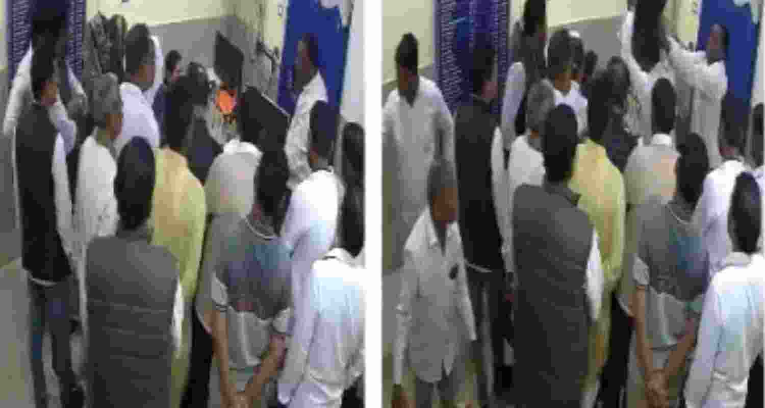 Woman BDO 'attacked' by BJP leader in Odisha Woman BDO 'attacked' by BJP leader in Odisha