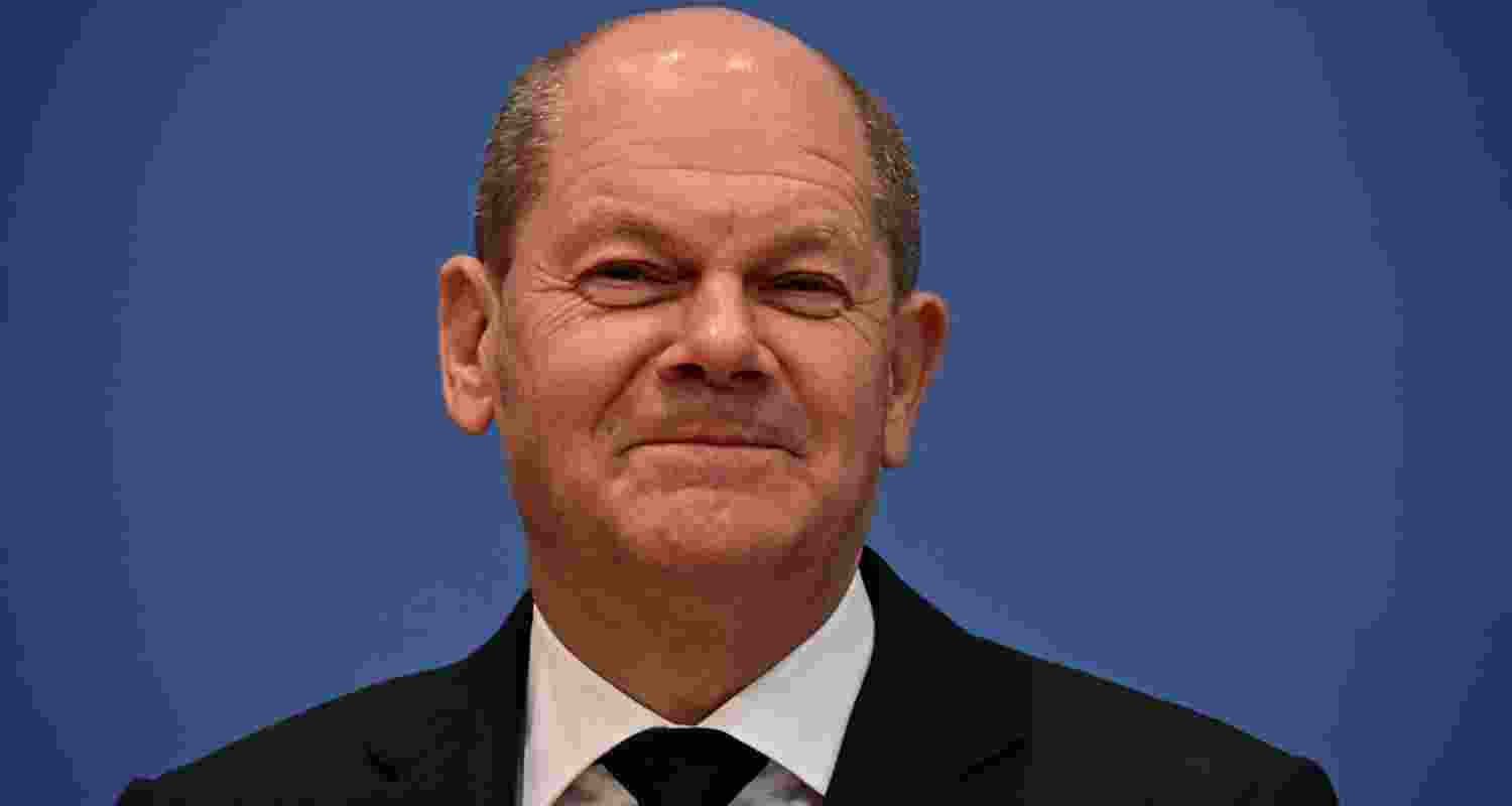 German Chancellor Olaf Scholz arrives in Delhi German Chancellor Olaf Scholz arrives in Delhi