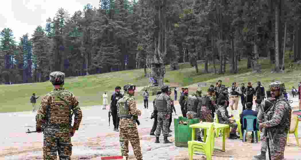 A file photo of the Pahalgam terrorist attack.