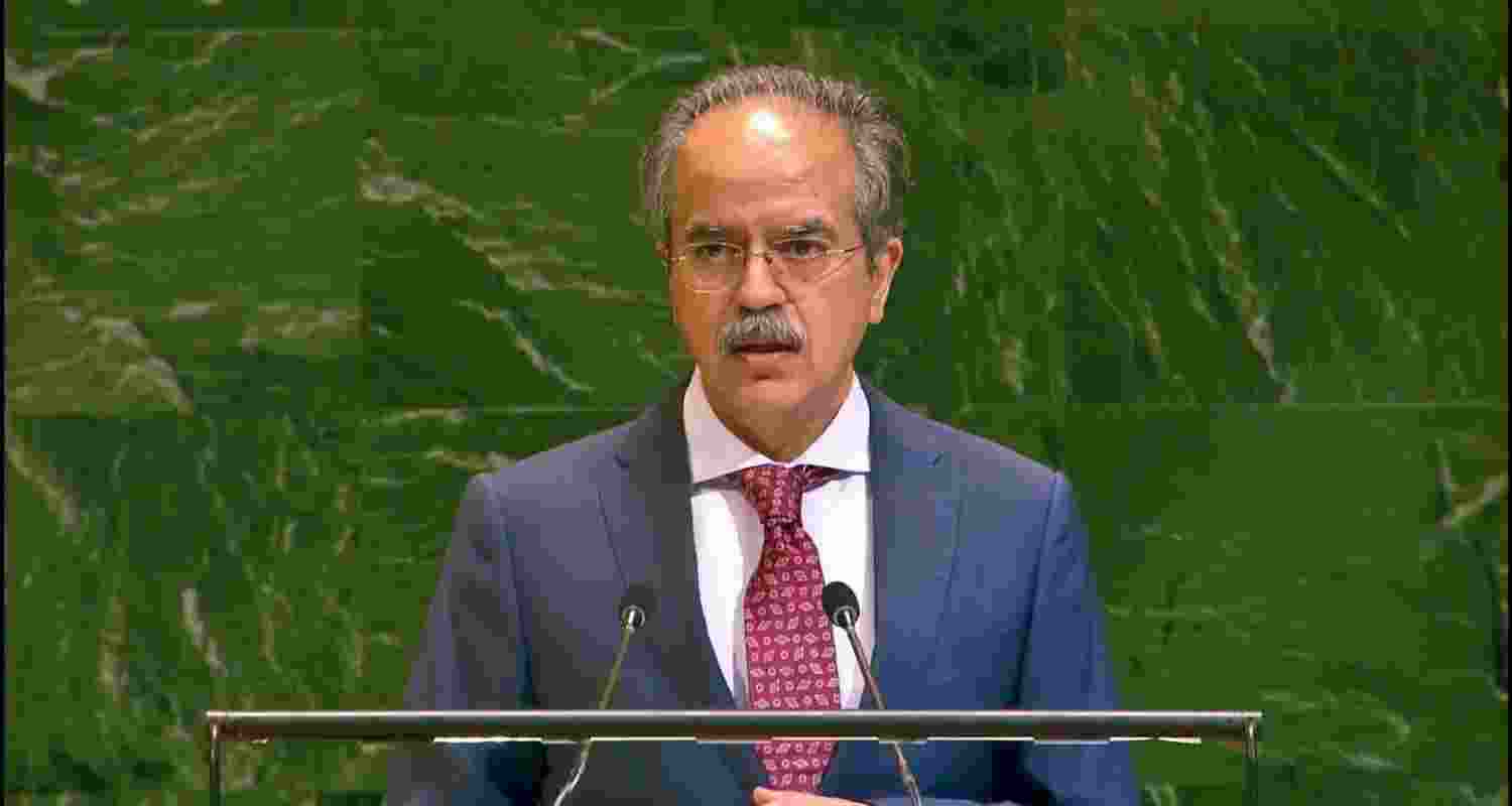 Pakistan’s Permanent Representative to the UN, Ambassador Asim Iftikhar Ahmad.