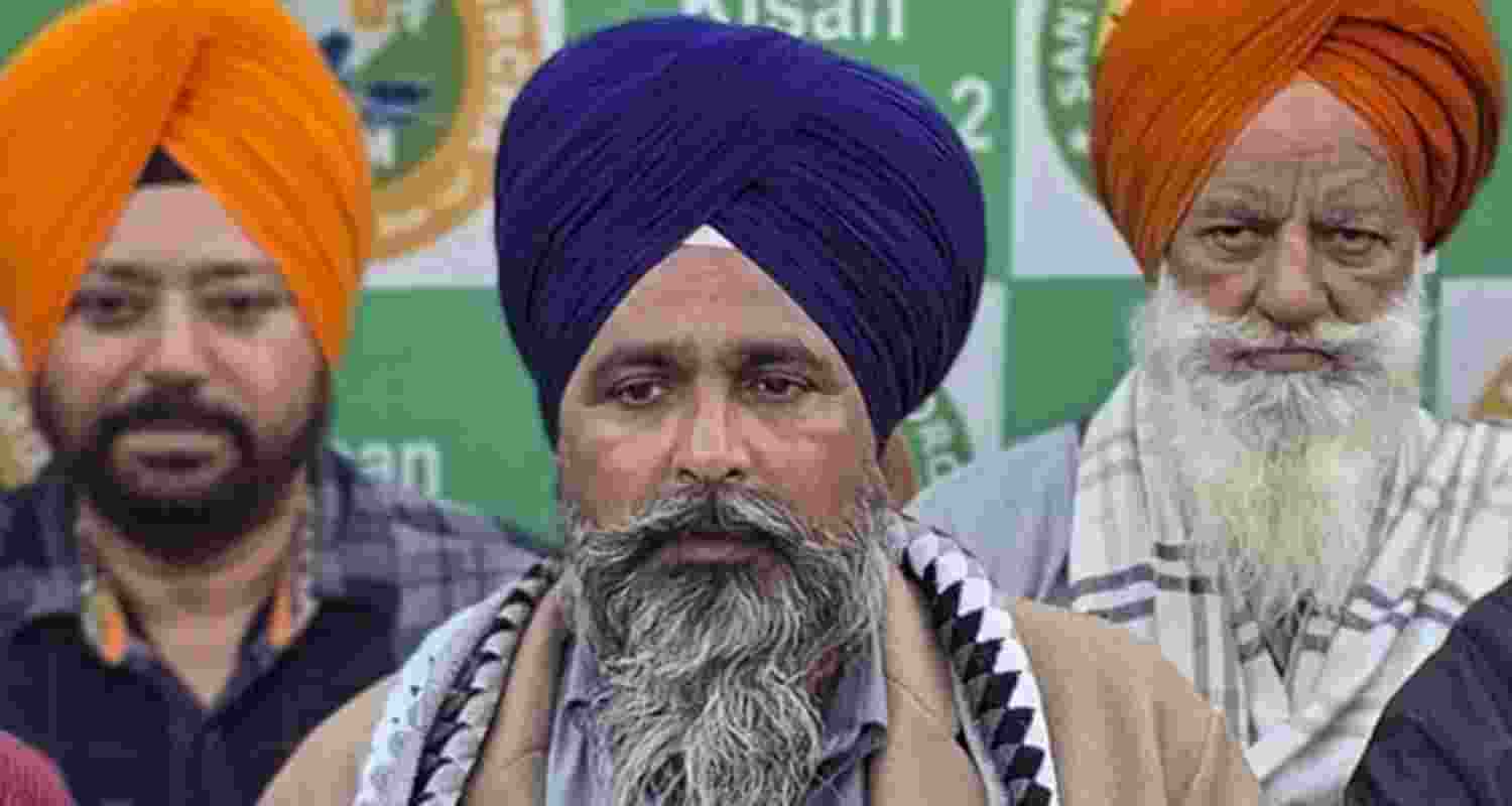 Farmer leader Sarwan Singh Pandher. 