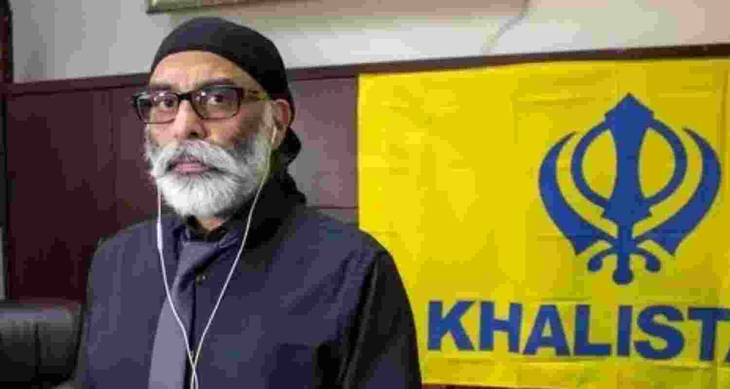 Khalistani separatist Gurpatwant Singh Pannun. Khalistani separatist Gurpatwant Singh Pannun.