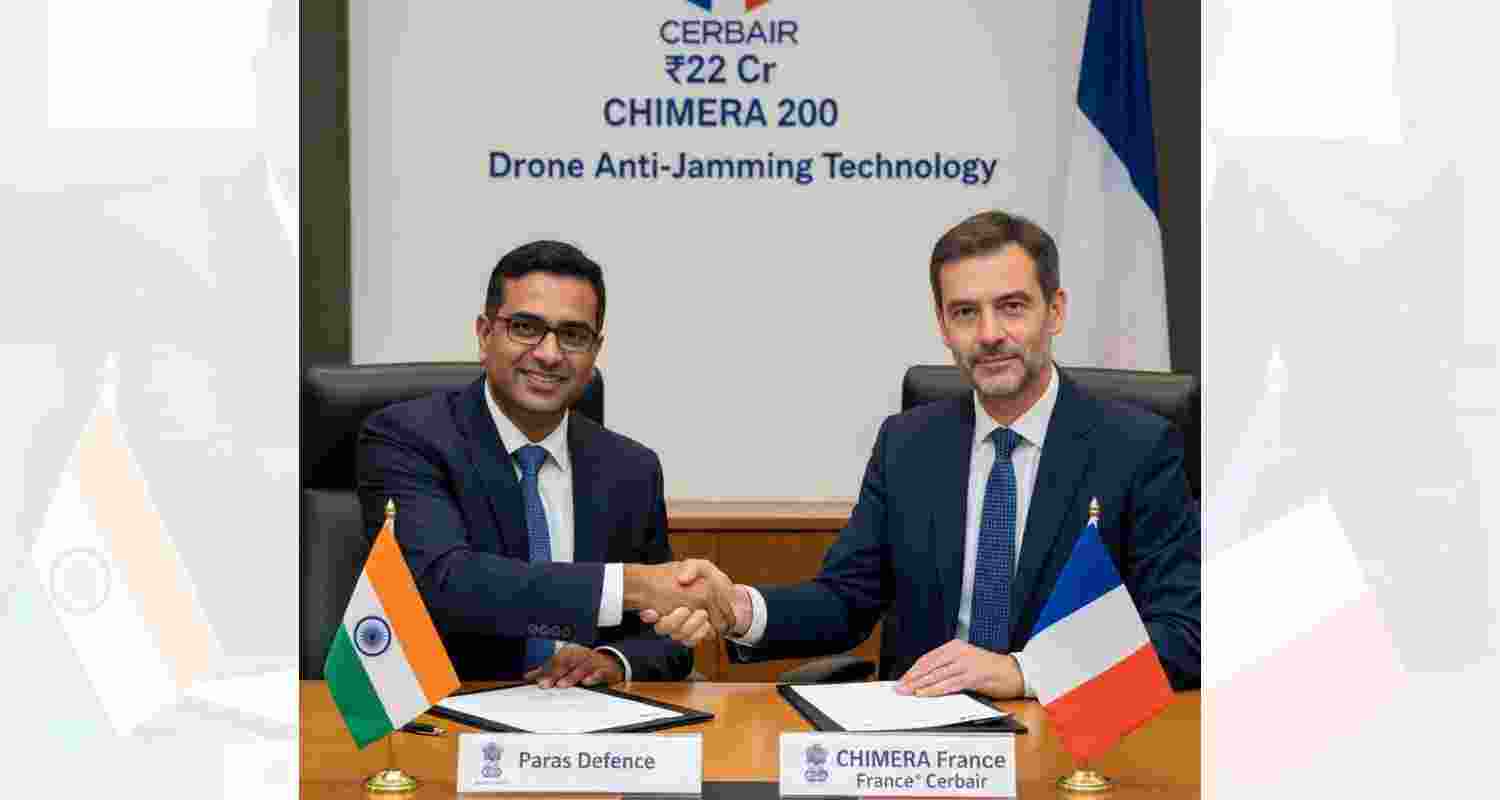 Paras Anti-Drone tech inks ₹22 cr deal with France’s CERBAIR