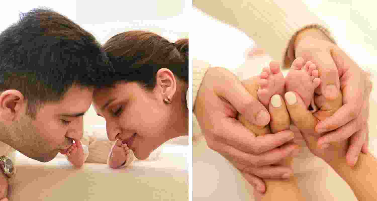 Parineeti Chopra, Raghav Chadha introduce son 'Neer'