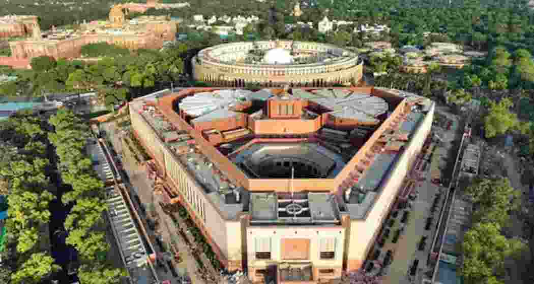 An intruder scaled a wall with a ladder and entered the Parliament premises.