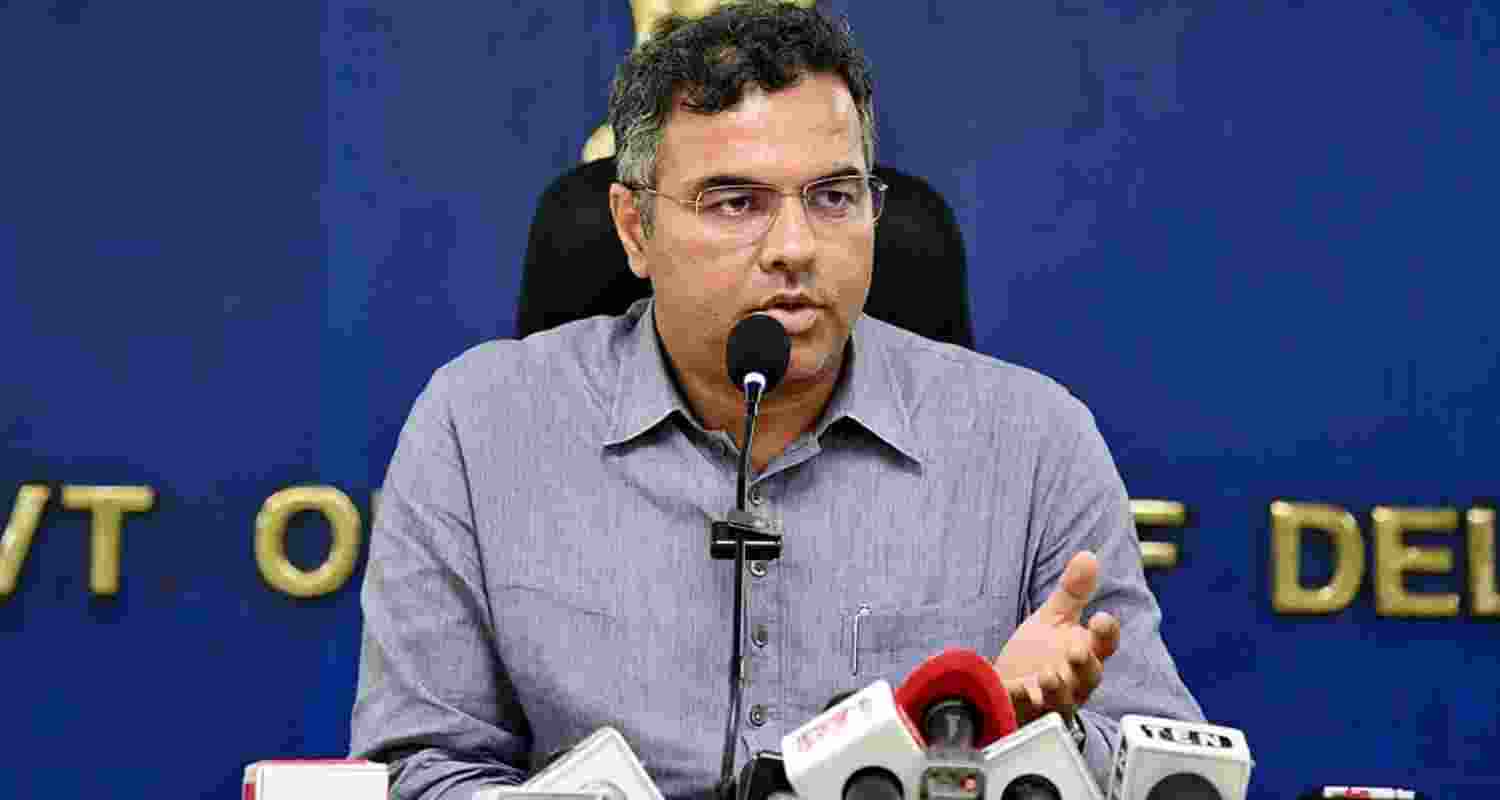 Water Minister Parvesh Verma. 