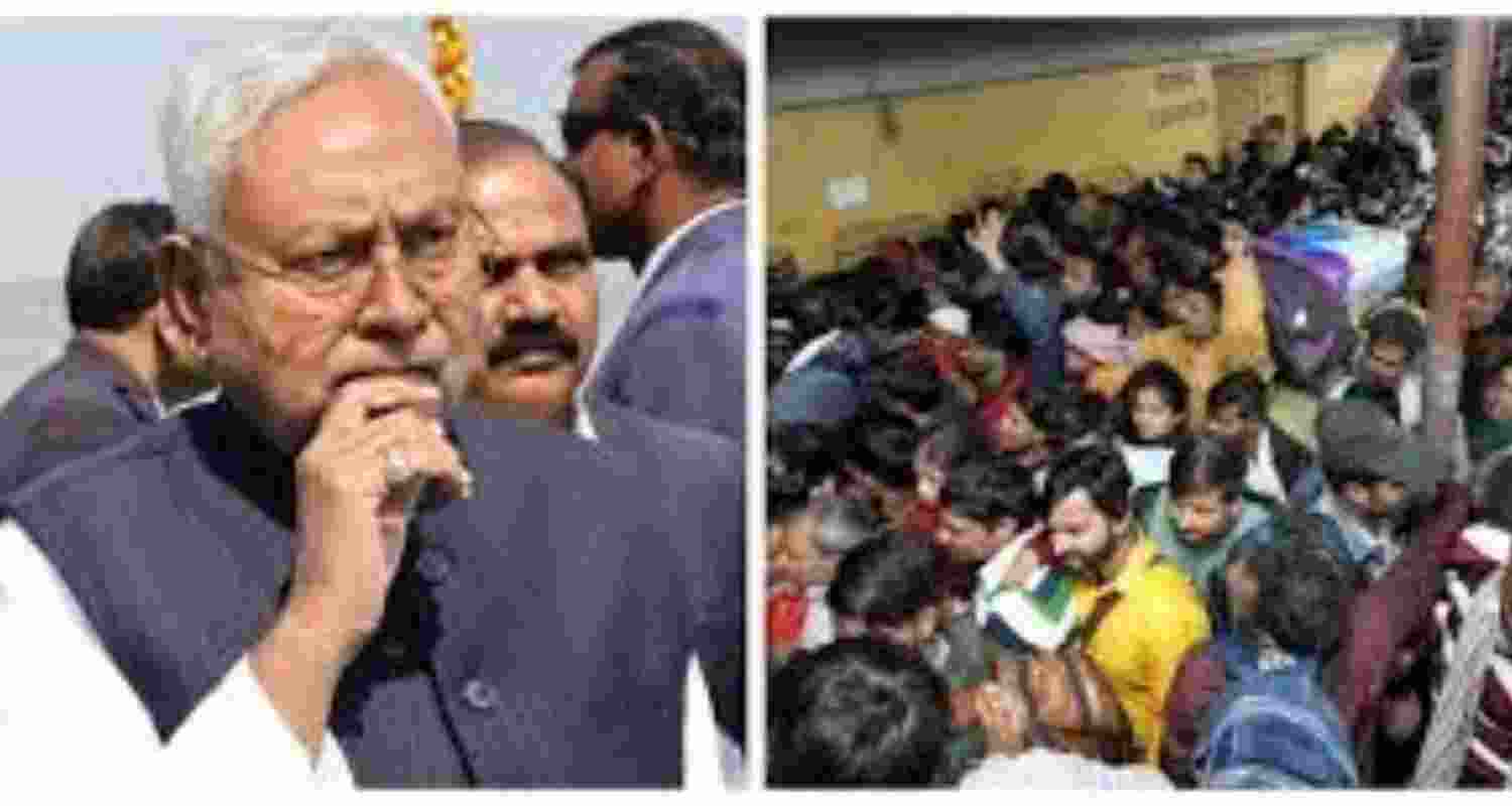 Nitish announces ex gratia for Bihar victims of rail stampede Nitish announces ex gratia for Bihar victims of rail stampede