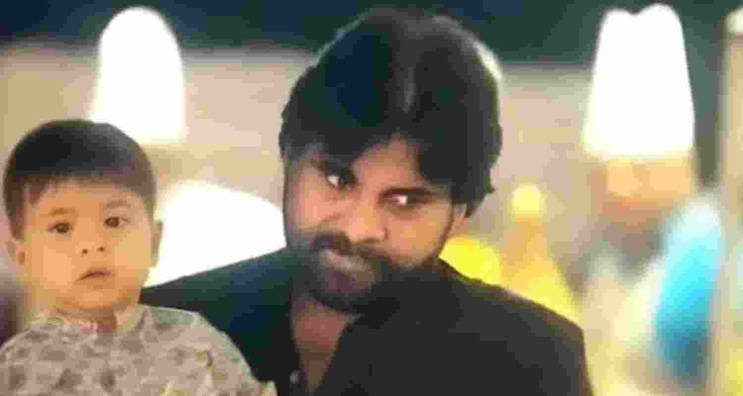 Andhra DCM Pawan Kalyan visits injured son in Singapore