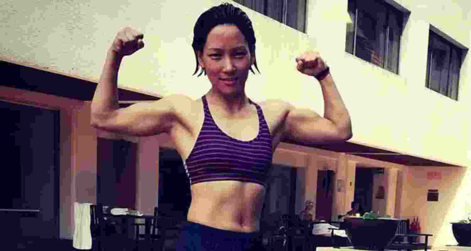 Tenzin Pema, the first Tibetan professional Mixed Martial Arts fighter. Image: X