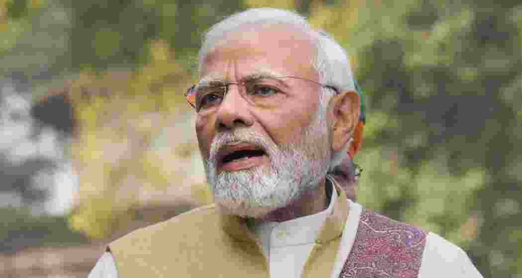 A file photo of Prime Minister Narendra Modi. 