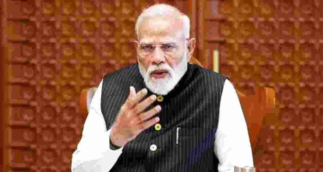 A file photo of Prime Minister Narendra Modi. 