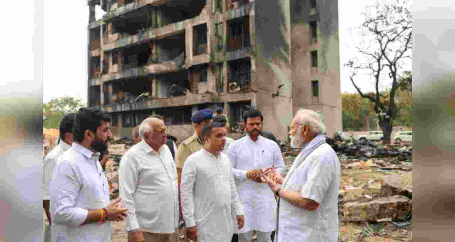 PM Modi holds review meeting with officials on Air India plane crash