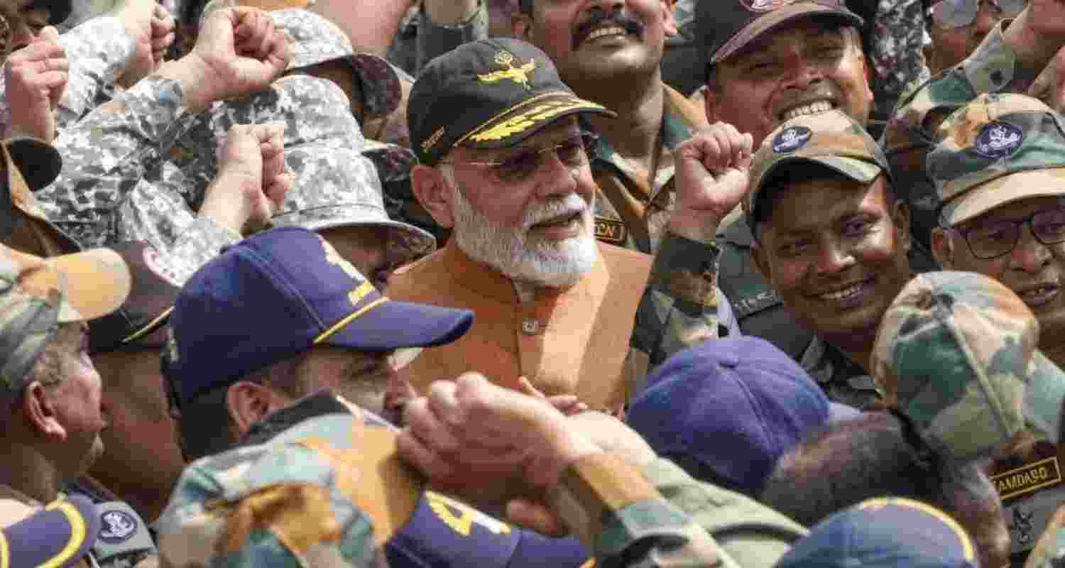 PM Modi hailed Operation Sindoor as a strong response to terrorism, praising the armed forces’ precision, courage and joint action.