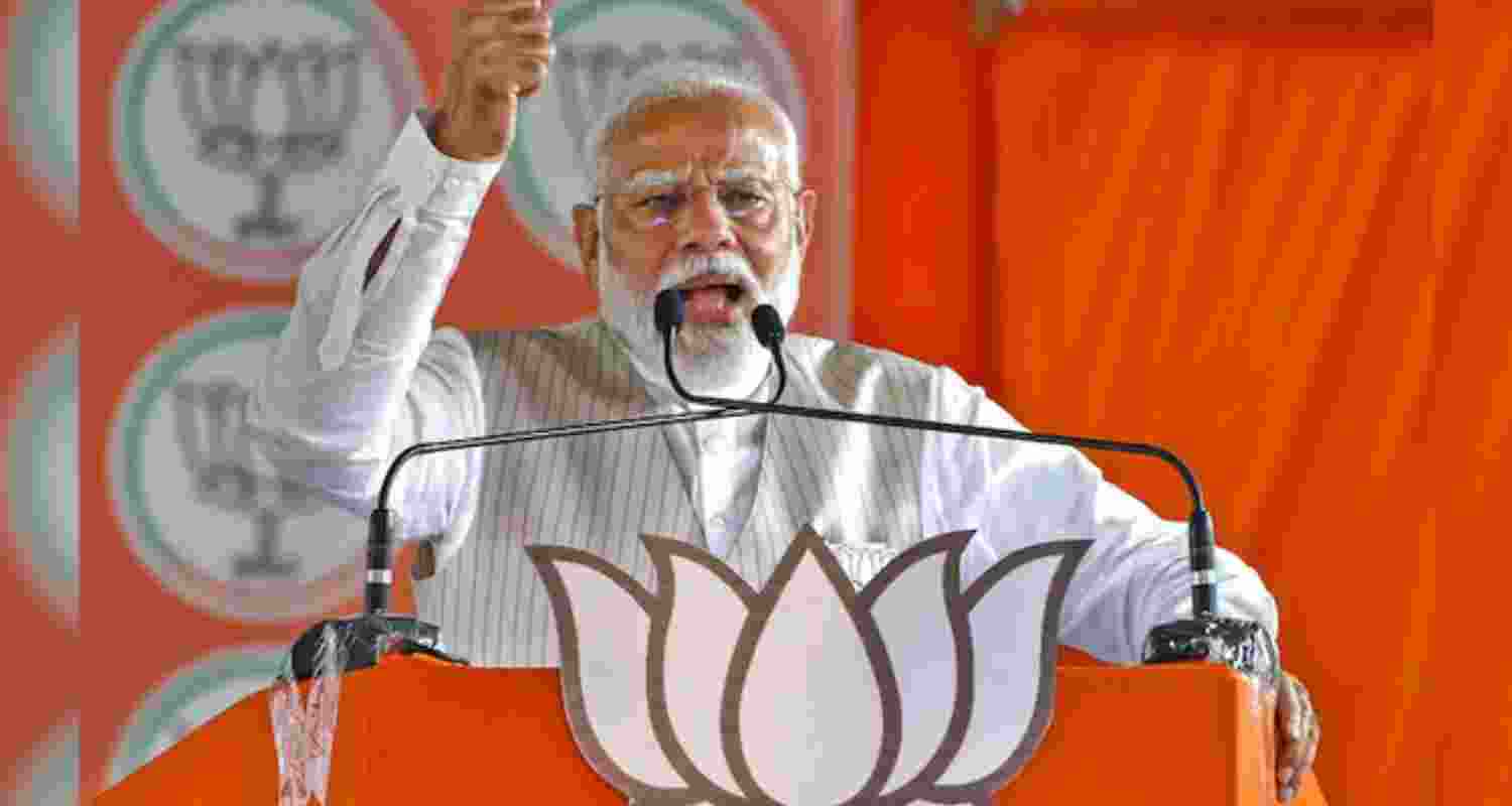 PM Modi arrives in Guwahati for NDA govt's oath ceremony