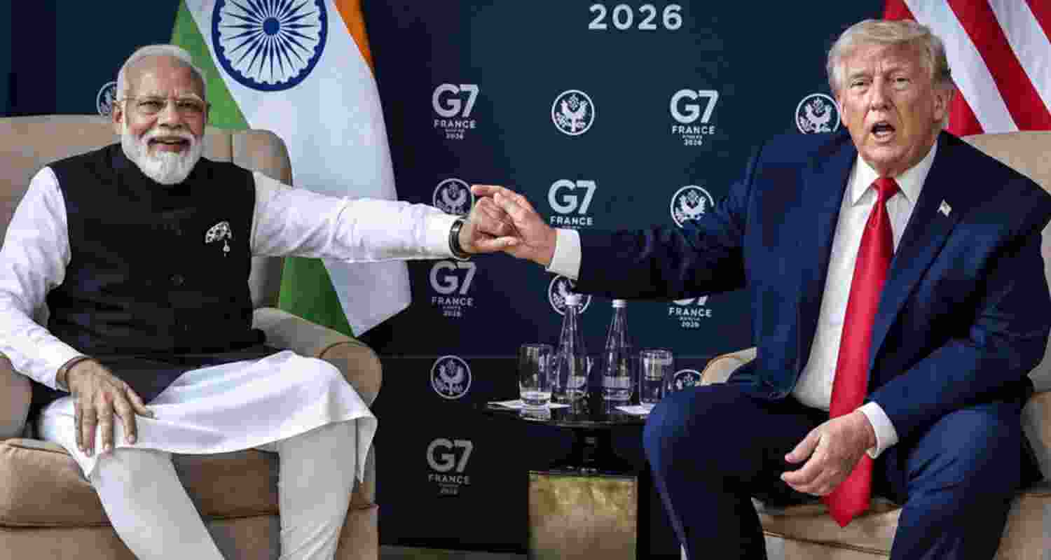 US President Donald Trump called PM Narendra Modi a 'great leader' and 'tough guy', praising his leadership, stability and ability to deliver.