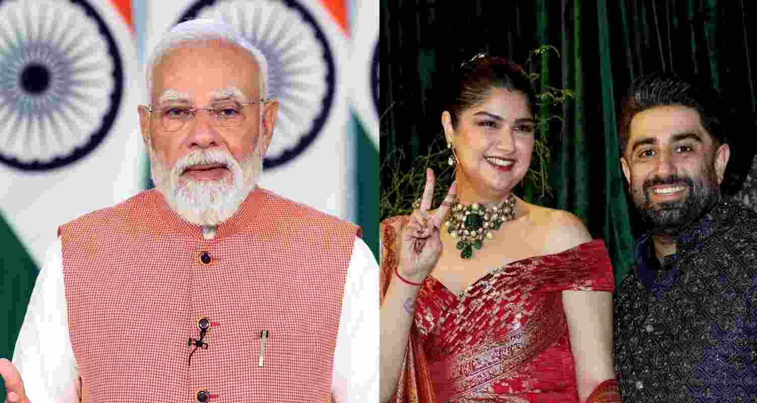 PM sends blessings to newlyweds Anshula Kapoor, Rohan Thakkar