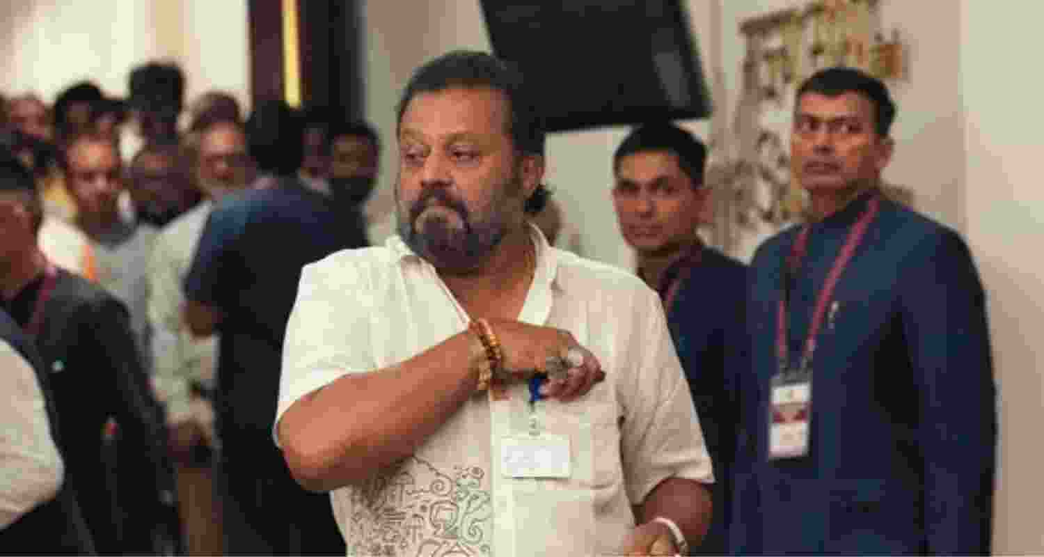 Union Minister of State Suresh Gopi - file image. Union Minister of State Suresh Gopi - file image.