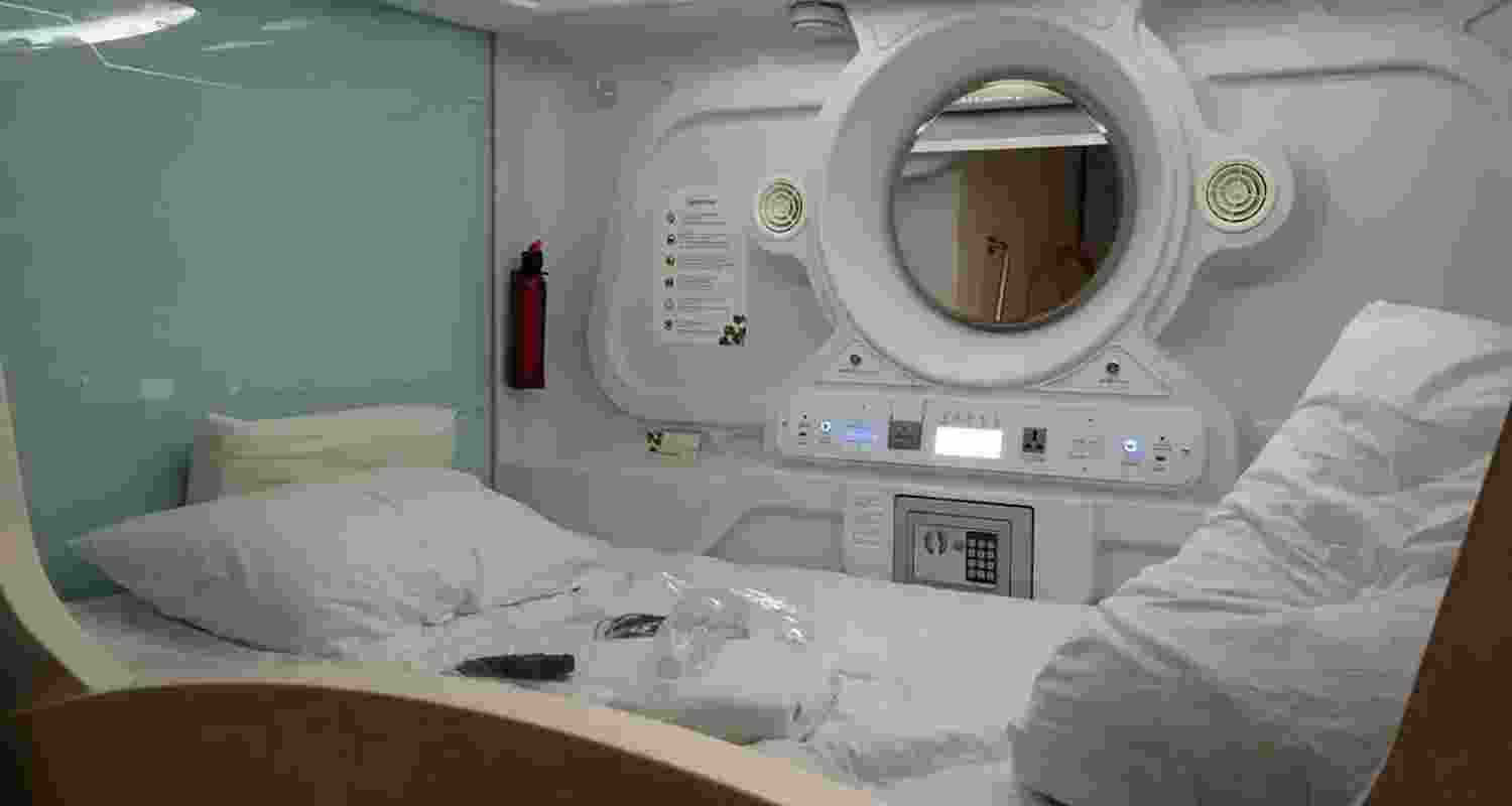 MP's first pod retiring room opens at Bhopal station