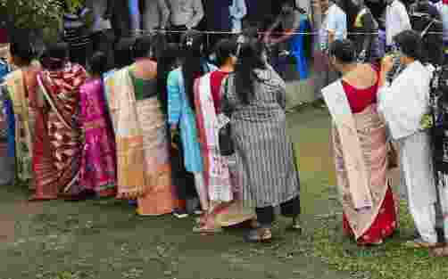 Voting is underway in 857 polling stations, spanning 13 assembly segments in eight districts.