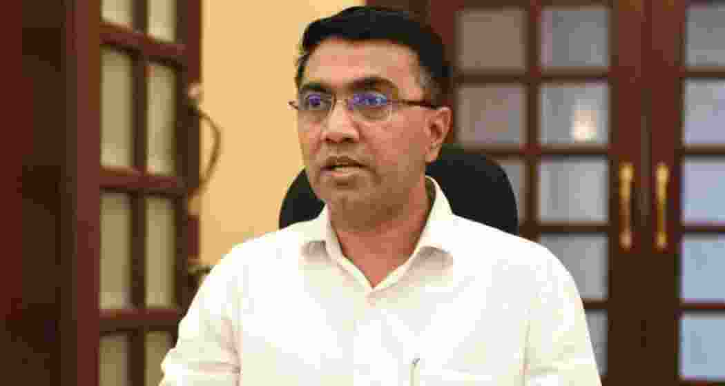 Goa’s Chief Minister Pramod Sawant. File photo. Goa’s Chief Minister Pramod Sawant. File photo.