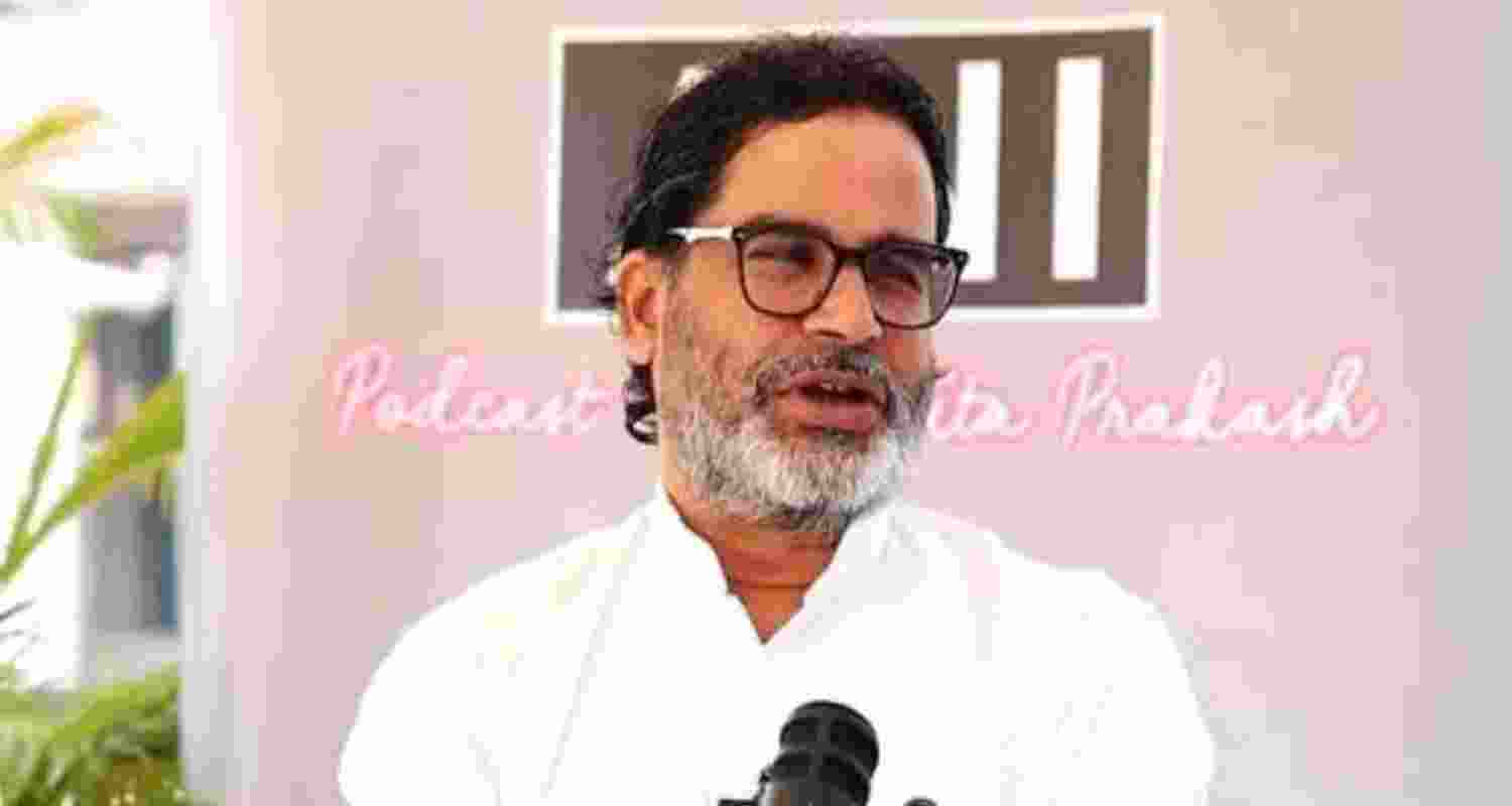 Jan Suraaj Party founder Prashant Kishor - file image.