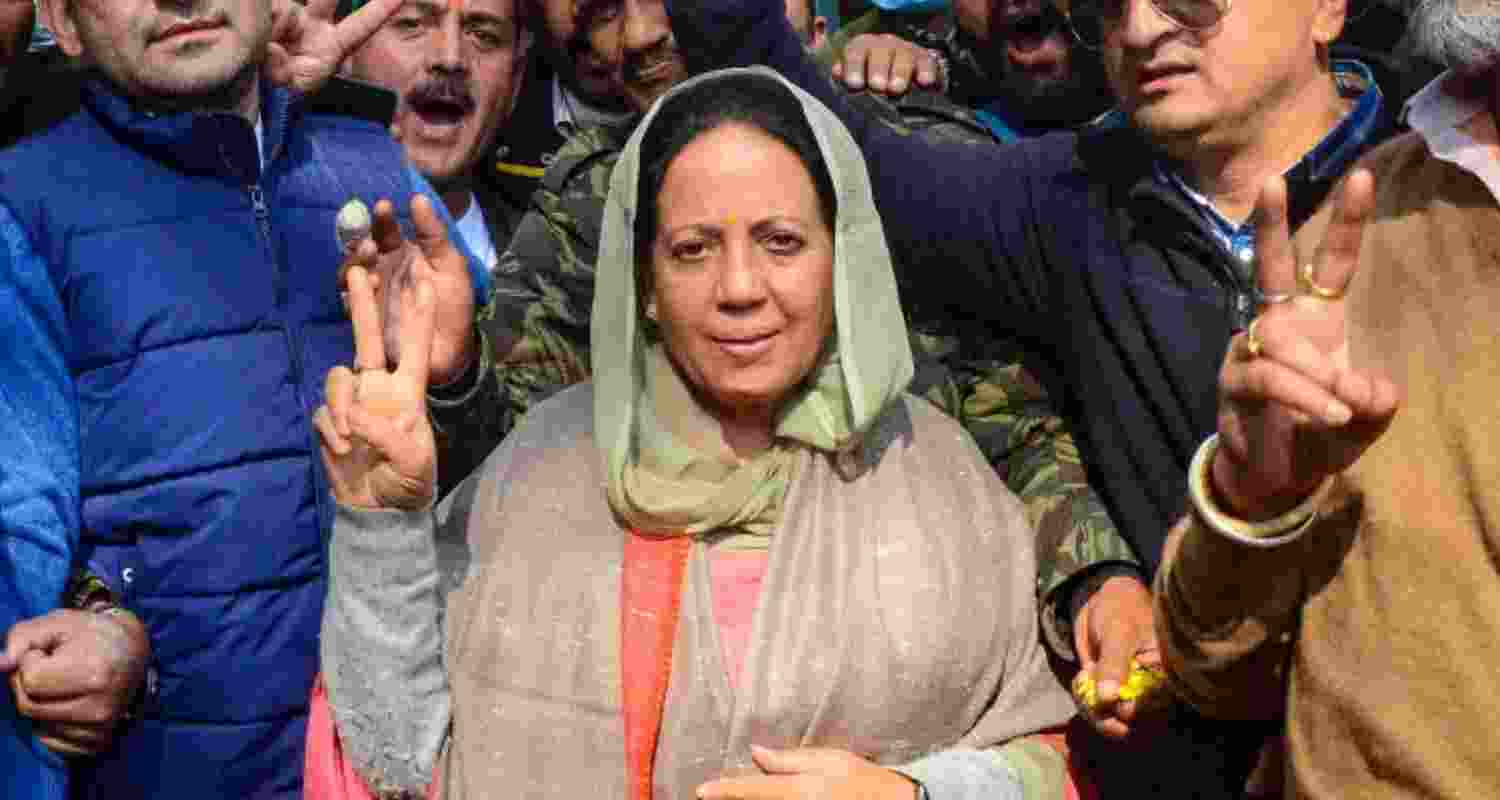 Himachal Congress leader Pratibha Singh. Himachal Congress leader Pratibha Singh.