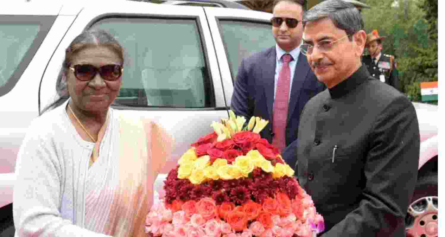 President Murmu arrives in TN for four-days visit