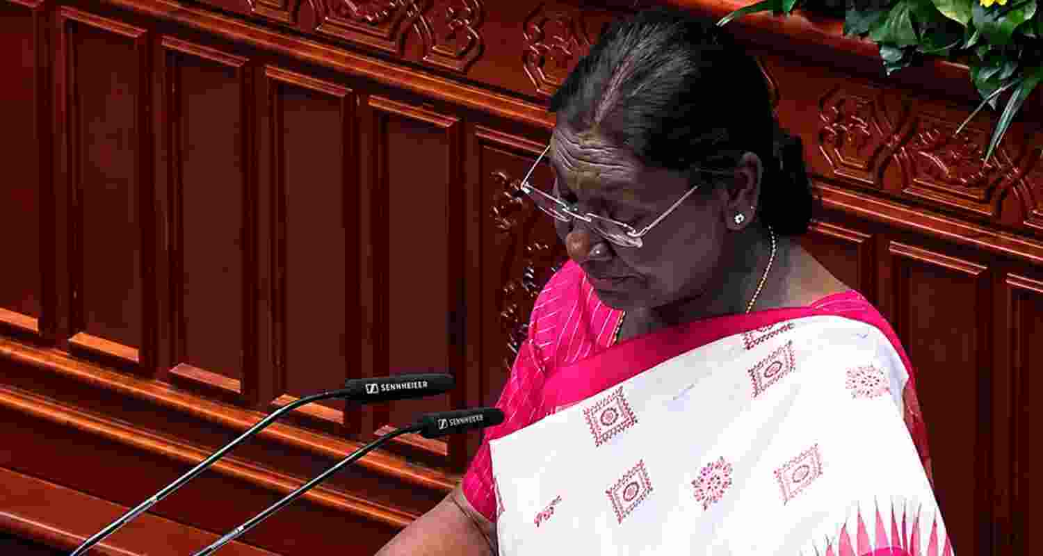 President Droupadi Murmu. 