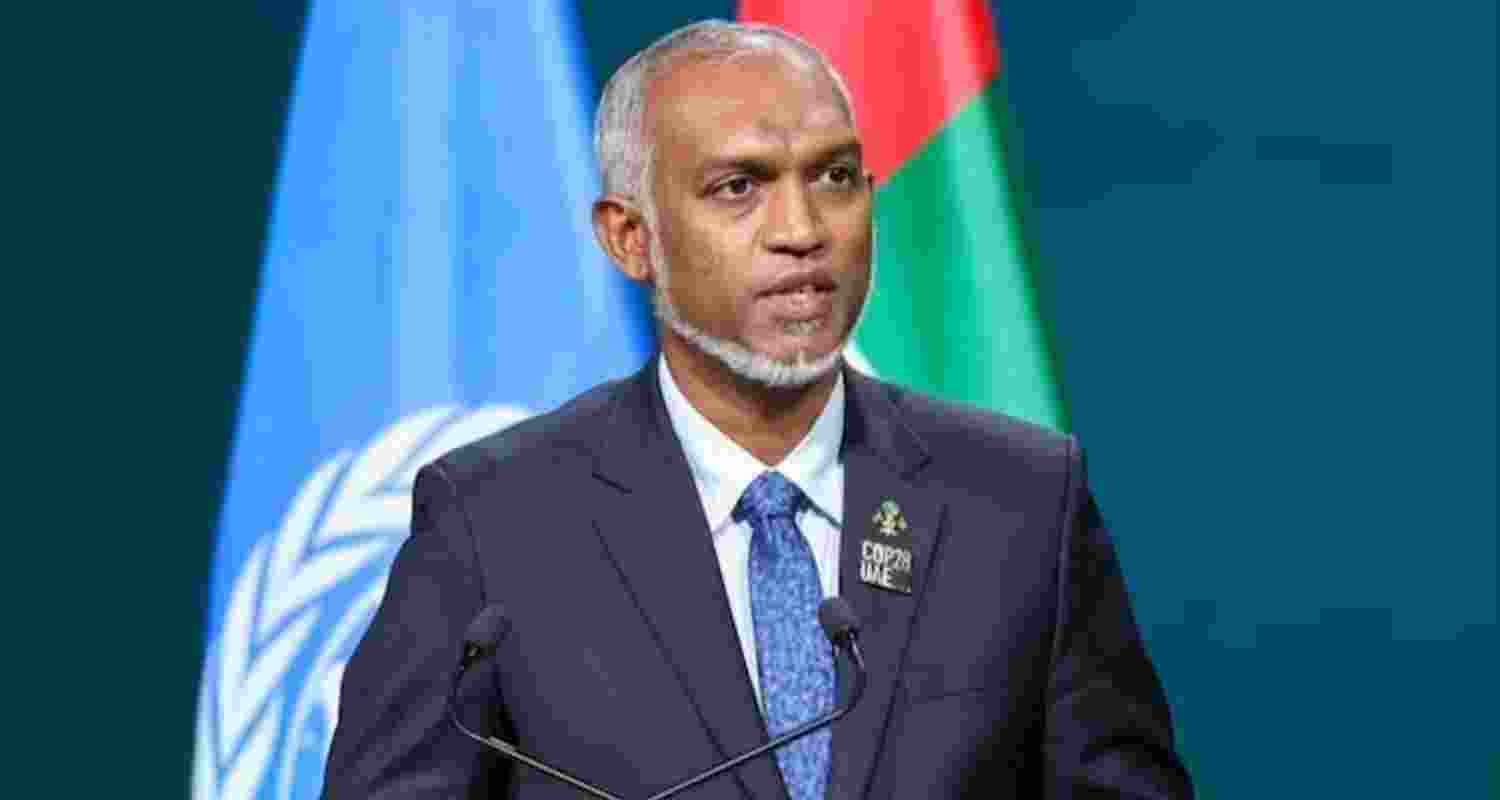 Maldives President Mohamed Muizzu. Maldives President Mohamed Muizzu.