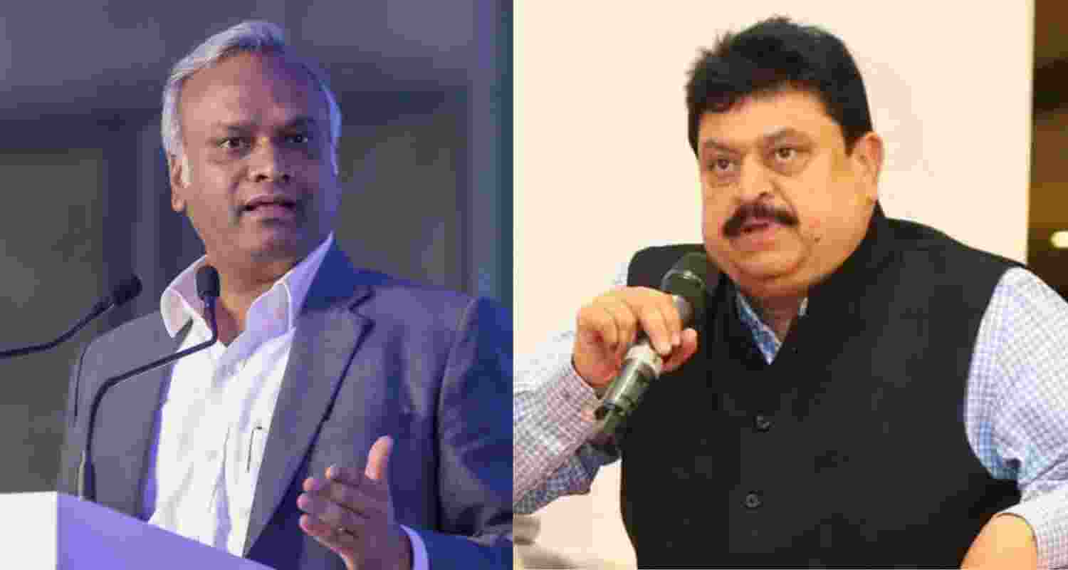 Telangana BJP chief hits out at Congress over RSS ban remark Telangana BJP chief hits out at Congress over RSS ban remark