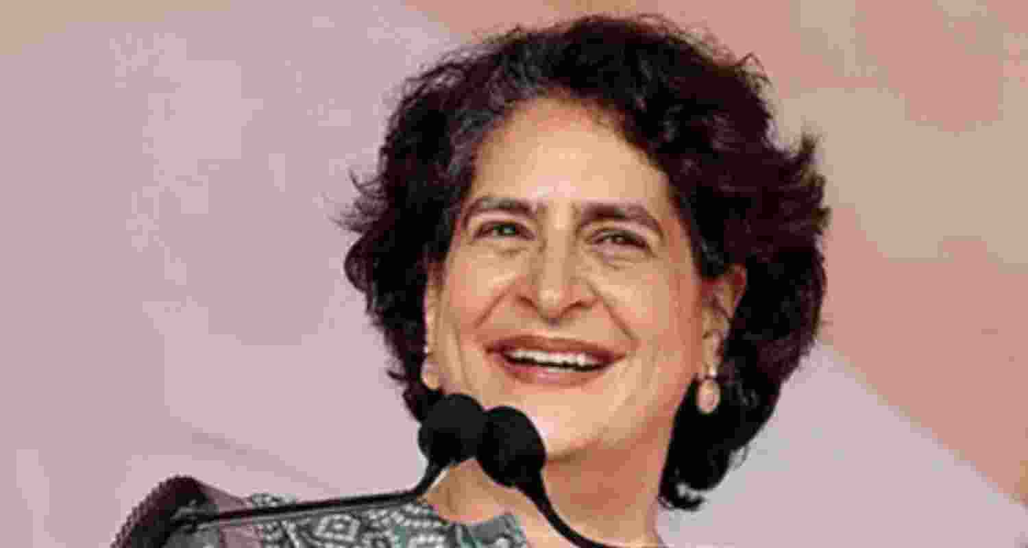 Congress leader and Wayanad MP Priyanka Gandhi Vadra - file image.
