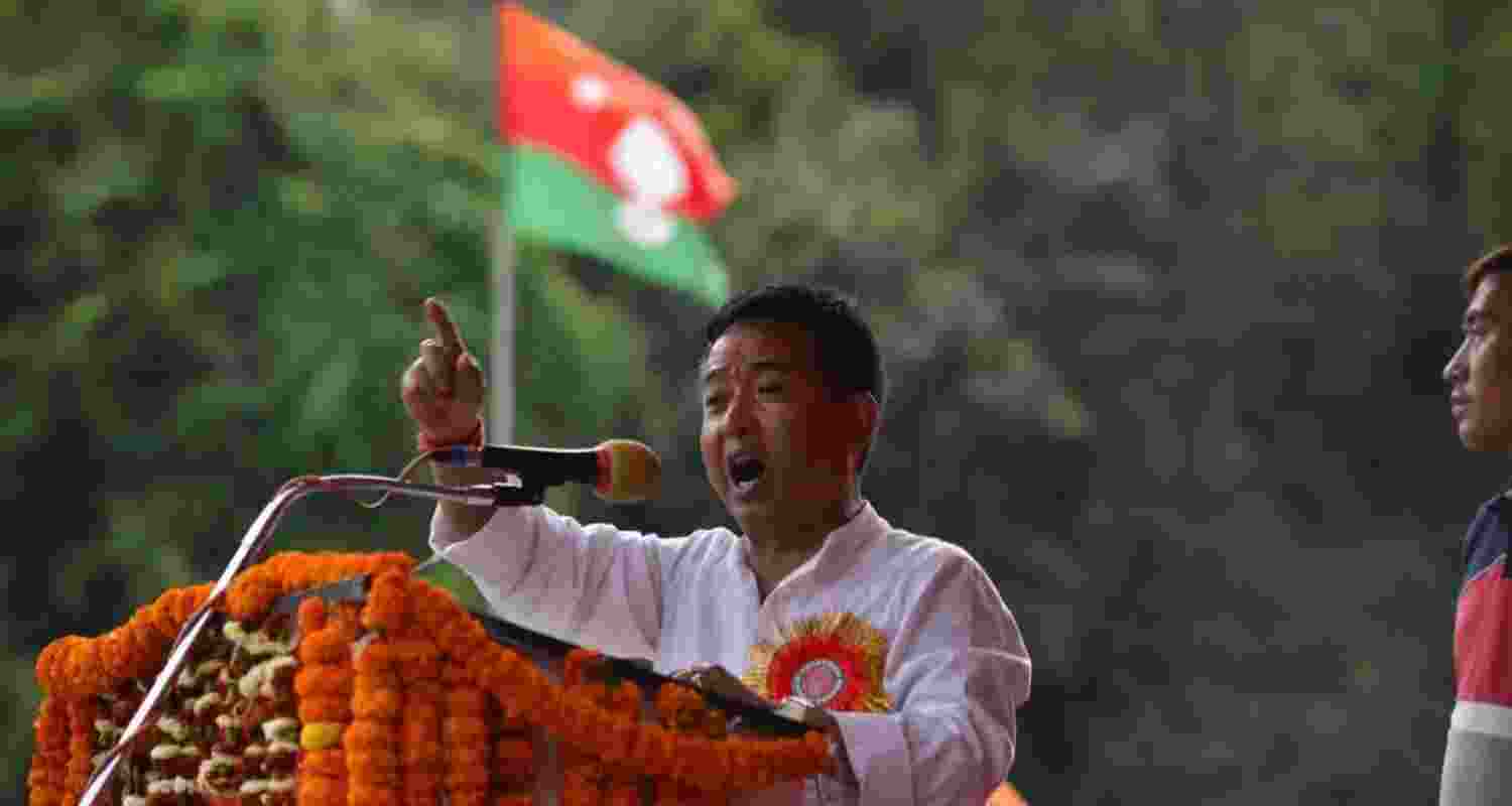 Sikkim Chief Minister and President of the Sikkim Krantikari Morcha (SKM), Prem Singh Tamang.