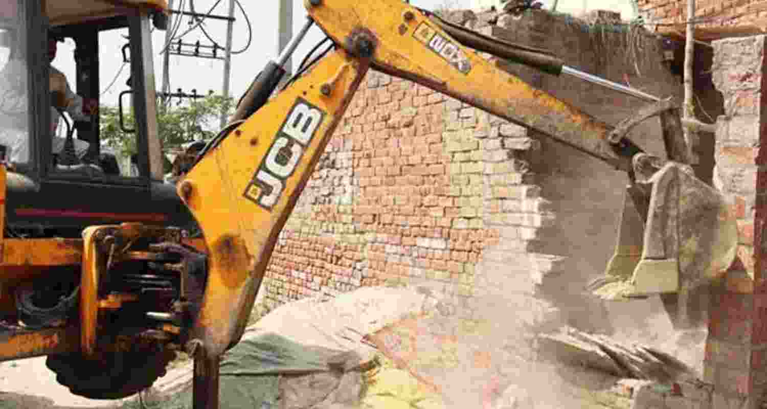 Authorities demolish drug smugglers' house in Amritsar
