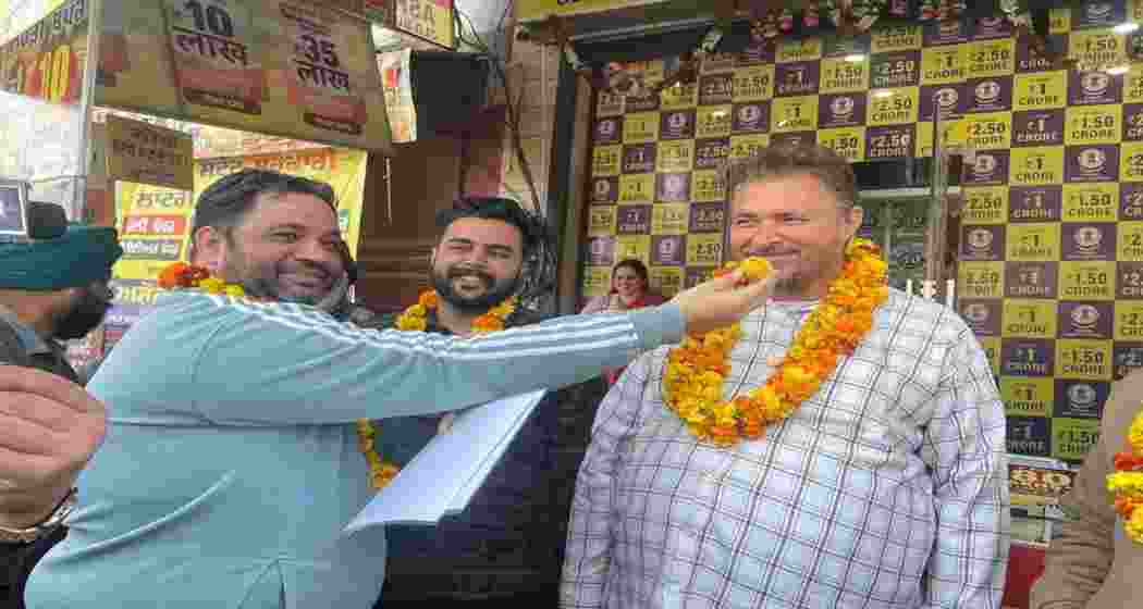 Harpinder Singh, who won Rs 10 crore in Punjab state lottery.