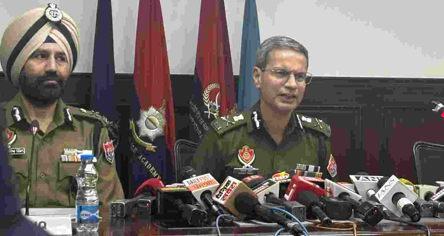 Punjab DGP Gaurav Yadav. 