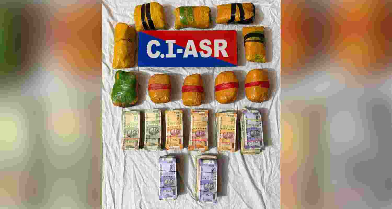 Recovered heroin and cash.